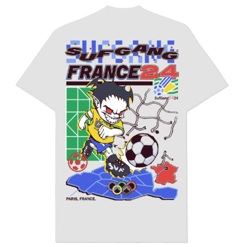 SUFGANG - Camiseta France "White" - THE GAME